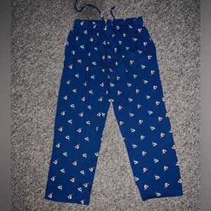 Nautical soft lounge pajama pj pants medium